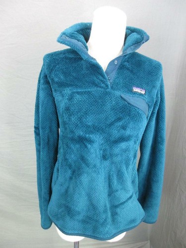 Patagonia Size S Womens Blue Outdoor Athletic Half Snap