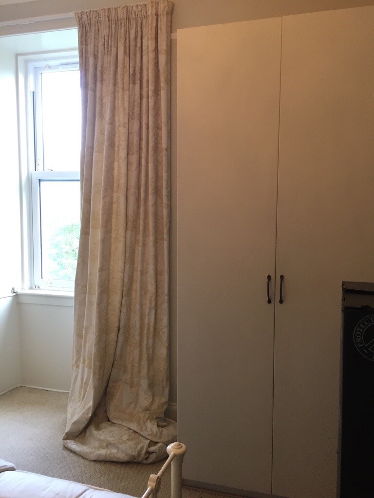 Beautiful extra long curtains in Meadows, Edinburgh Gumtree