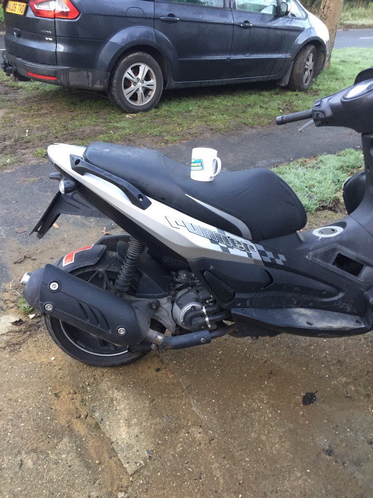 Gilera runner st 125cc white