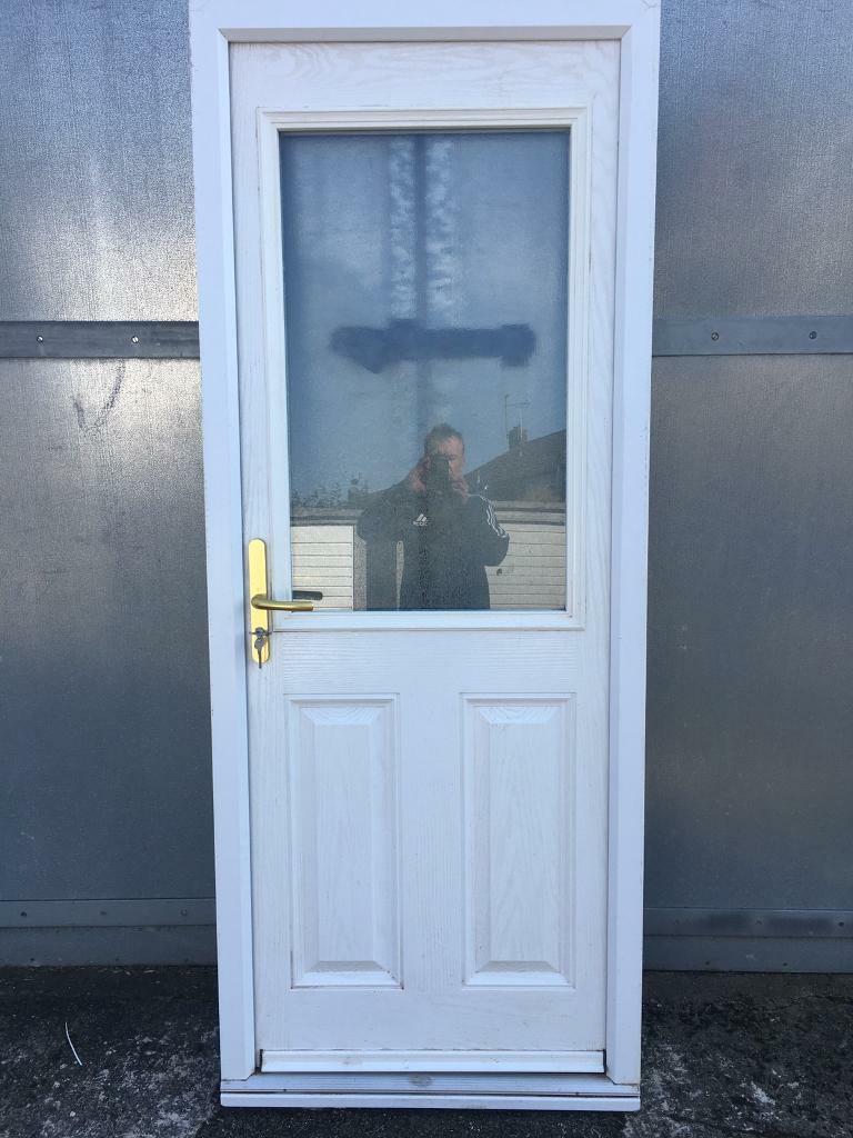 Used Upvc White Back Composite Door in Blaby, Leicestershire Gumtree