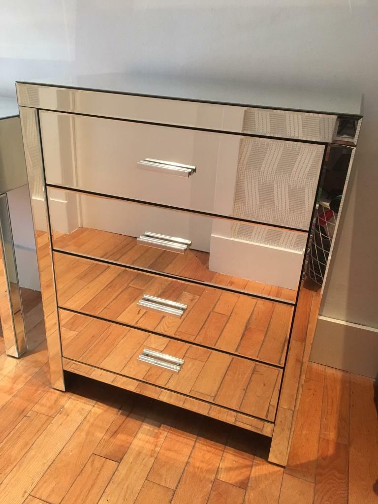 Mirrored drawers in Stepps, Glasgow Gumtree