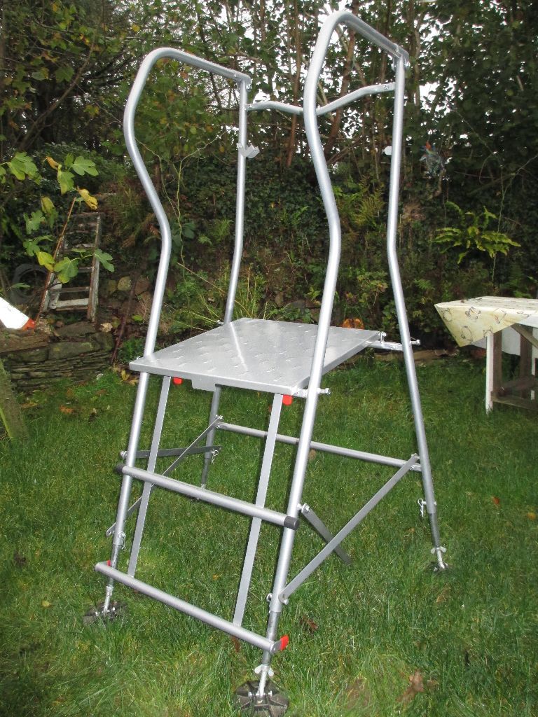 Ladder Platform Telescopic Hedge Trimming, Pruning Painting DIY in Truro, Cornwall Gumtree