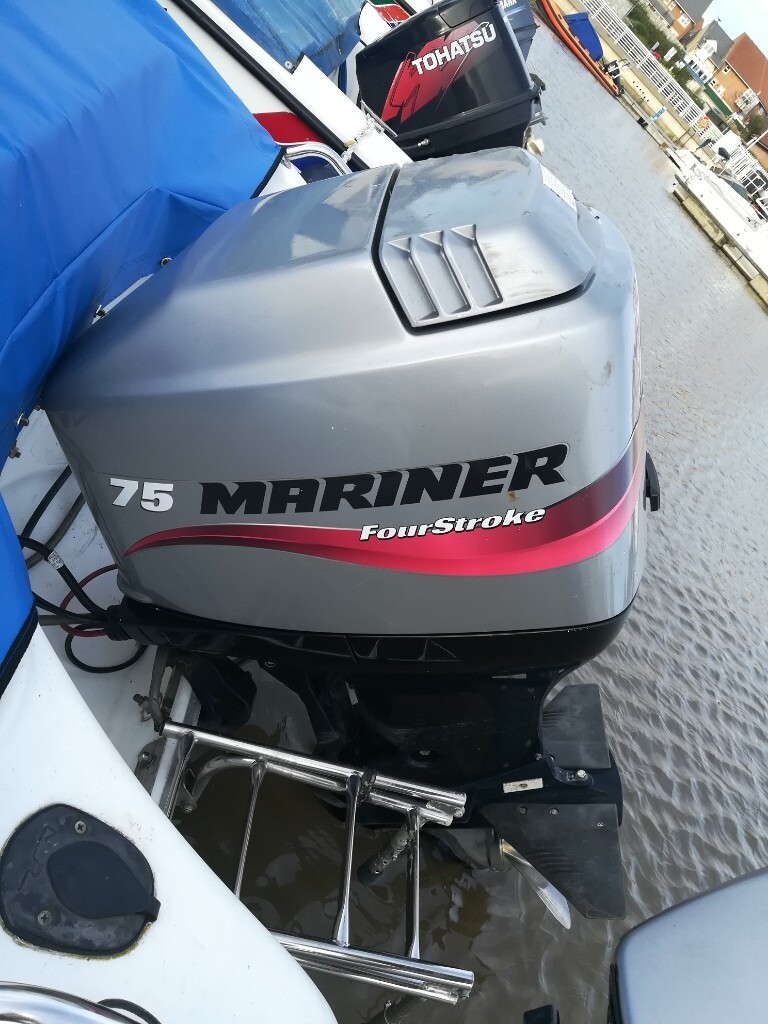 mariner 75hp fourstroke outboard engine in Sunderland, Tyne and Wear