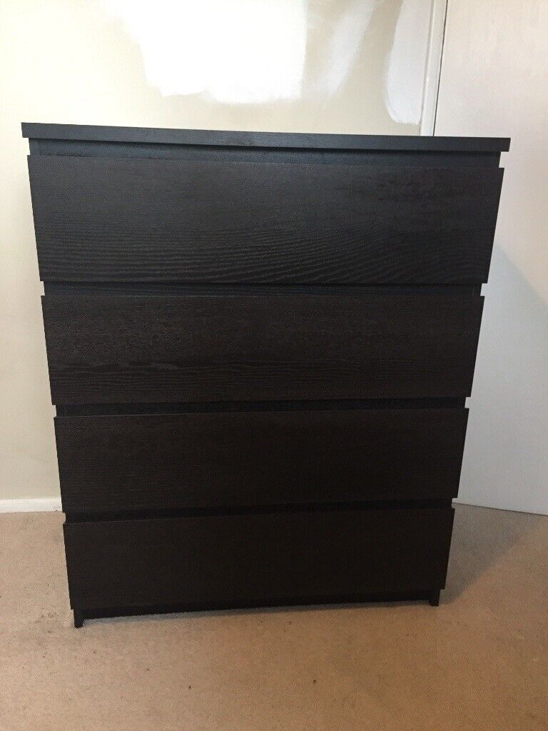  Ikea  Malm  Black Brown 4  Drawer  Dresser  BestDressers 2022