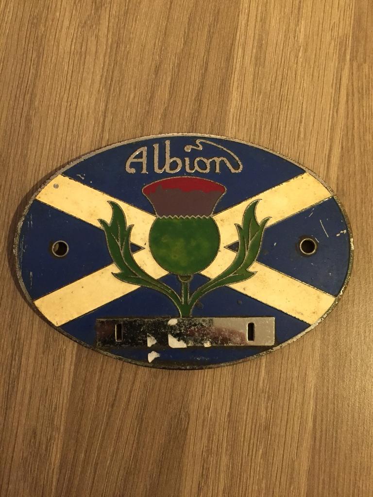 Albion Car Badge rare vintage in Portobello, Edinburgh Gumtree