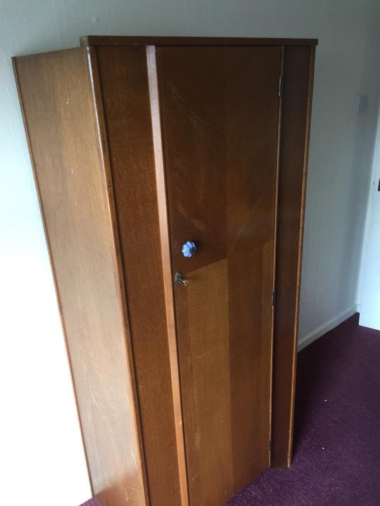 Funky Retro Vintage Single Wardrobe In Newton Aycliffe County