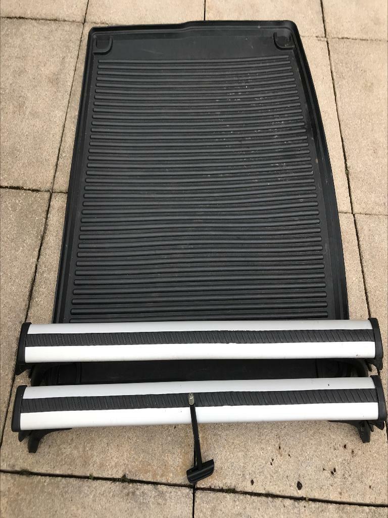 Audi A4 Avant roof bars with fittings & boot liner in Cumbernauld, Glasgow Gumtree