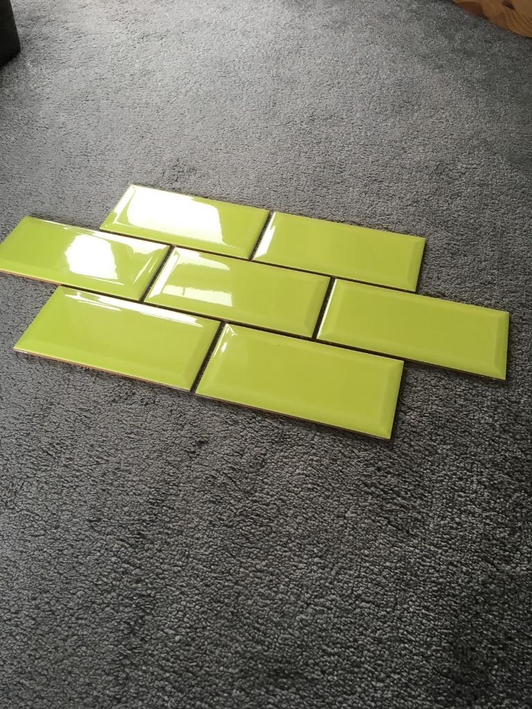 Lime green wall tiles 14m square in Wortley, West Yorkshire Gumtree