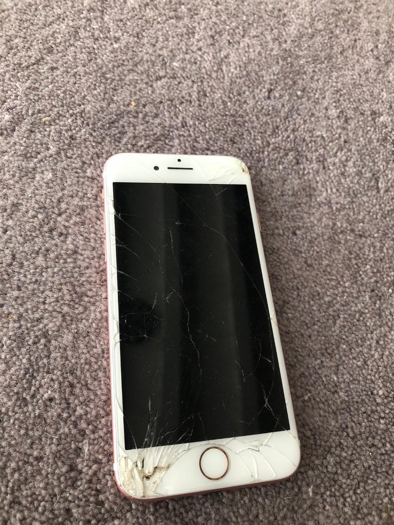 Iphone 7 64gb unlocked broken screen read description in Oxford, Oxfordshire Gumtree