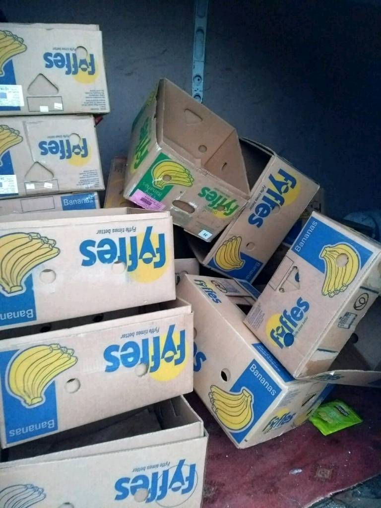 Free banana boxes in Penilee, Glasgow Gumtree