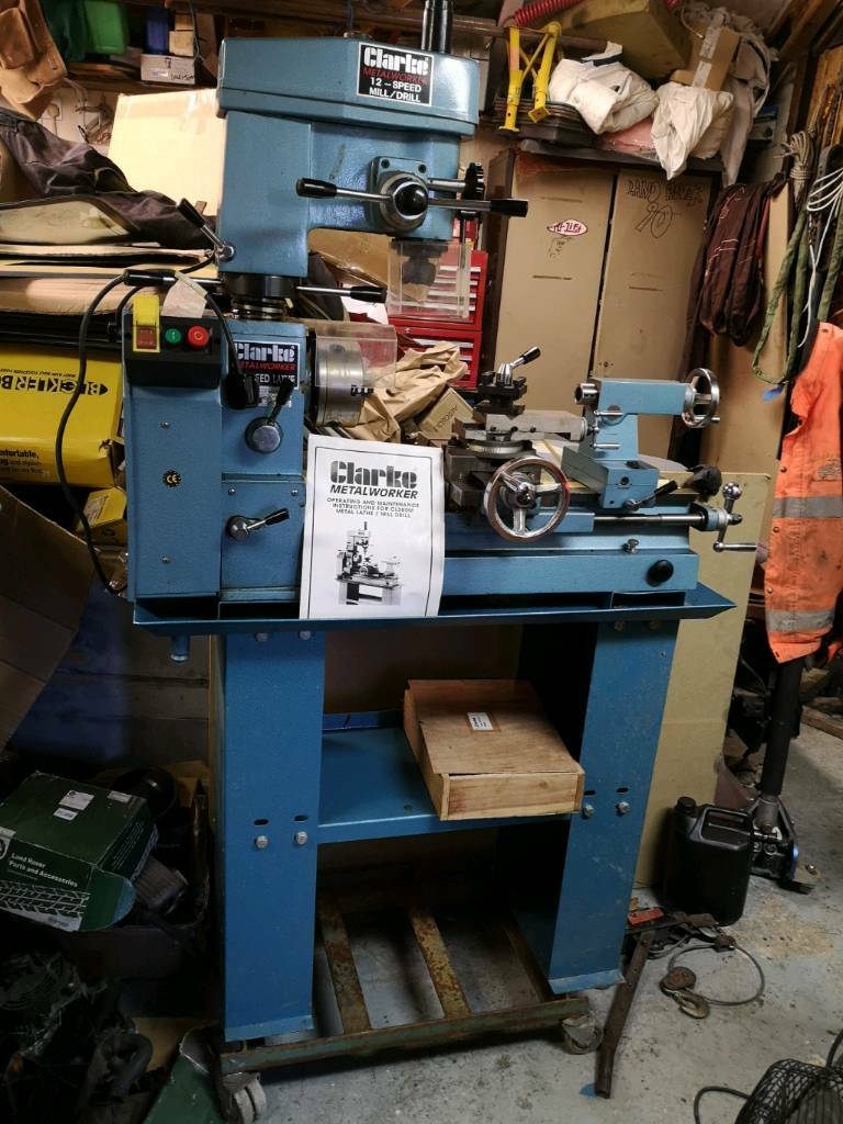 Cl500m lathe mill clarke 240v in Faringdon, Oxfordshire Gumtree