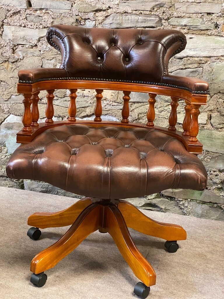 CHESTERFIELD Captains Directors Office Chair Brown in Tadcaster, North Yorkshire Gumtree