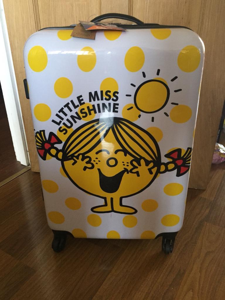 Hard Shell Suitcase, Little Miss Sunshine, Brand New in Kingswood