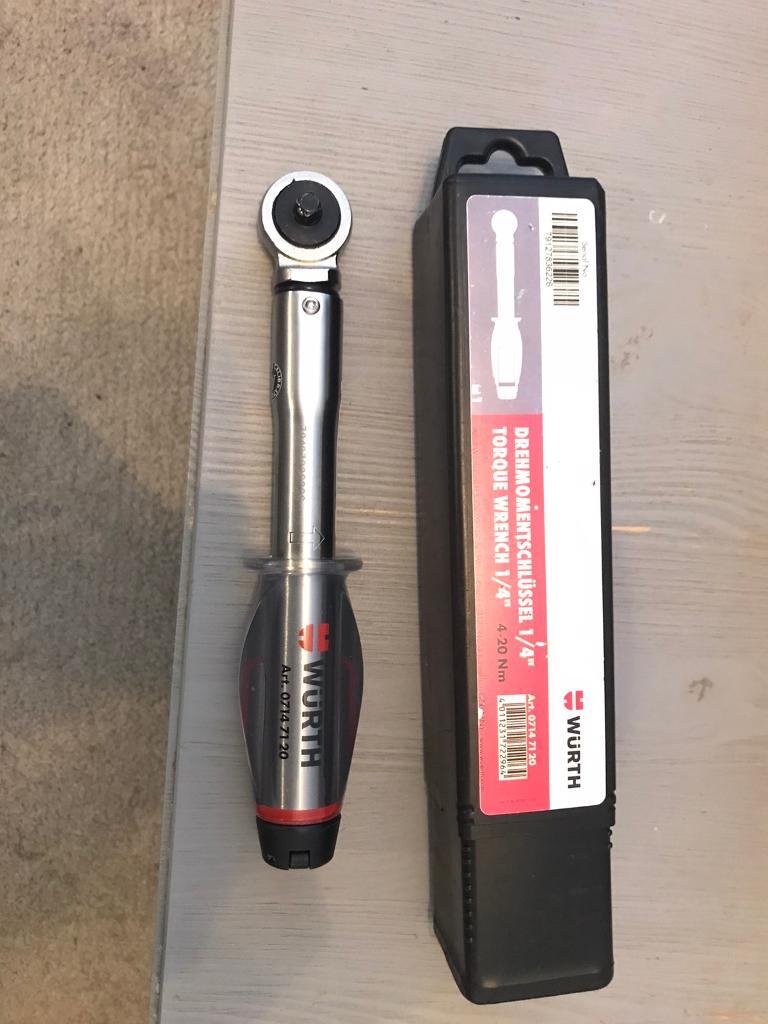 Wurth torque wrench in Bath, Somerset Gumtree