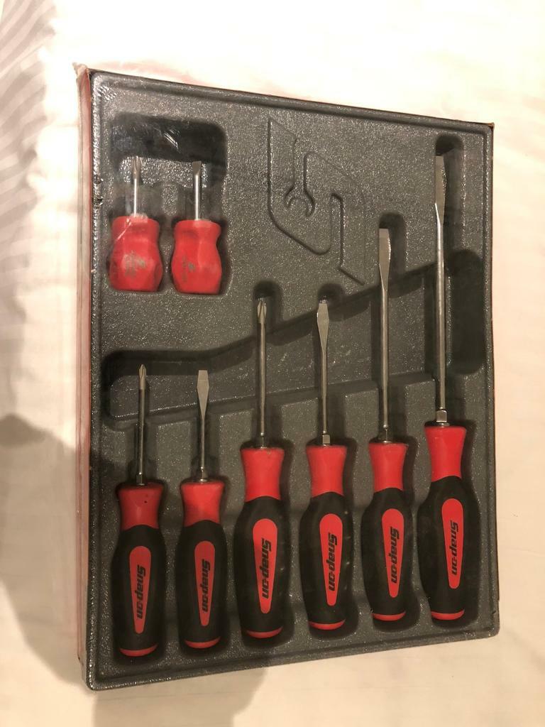 Snap On 8pc Screwdriver set, Brand new. in Hamilton, South