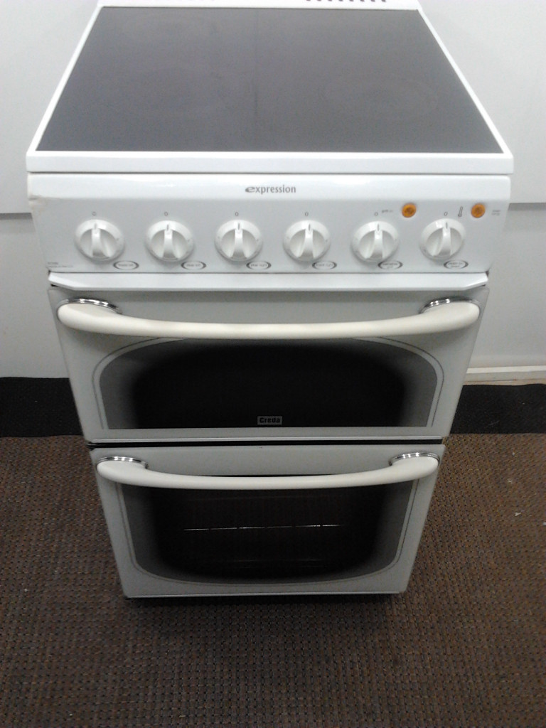 CREDA ELECTRIC COOKER 50 CM WIDE CERAMIC HOB FAN OVEN SEPERATE GRILL in Salisbury, Wiltshire