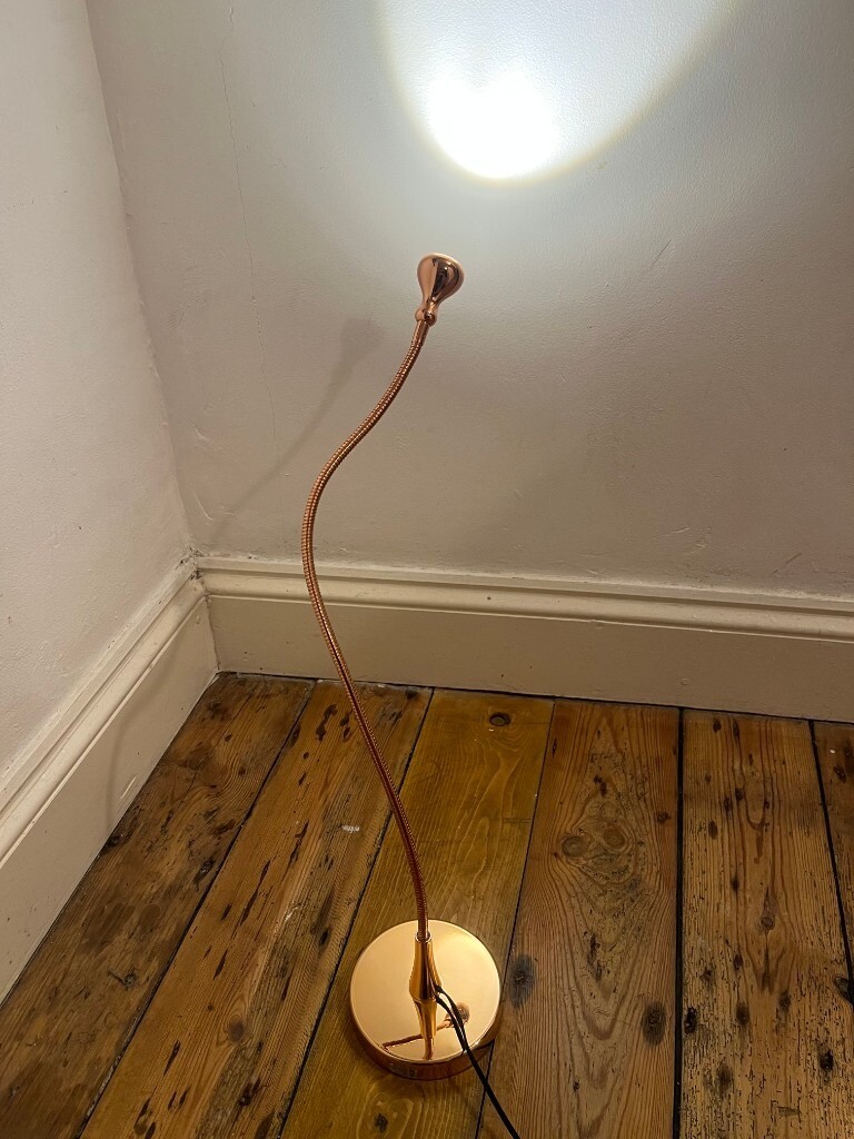 Copper Flexible Spine Desk Lamp IKEA JANSJO Spotlight in Hackney