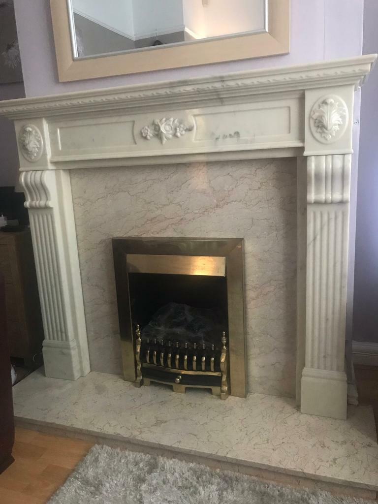 Marble Fireplace Hearth And Surround In Liverpool Merseyside