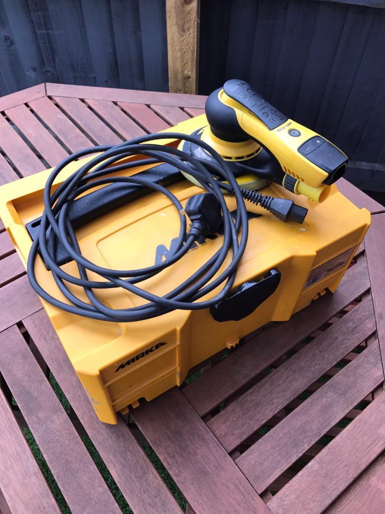 Mirka Electric DEROS DA sander with power cable and Case in Calverton, Nottinghamshire Gumtree
