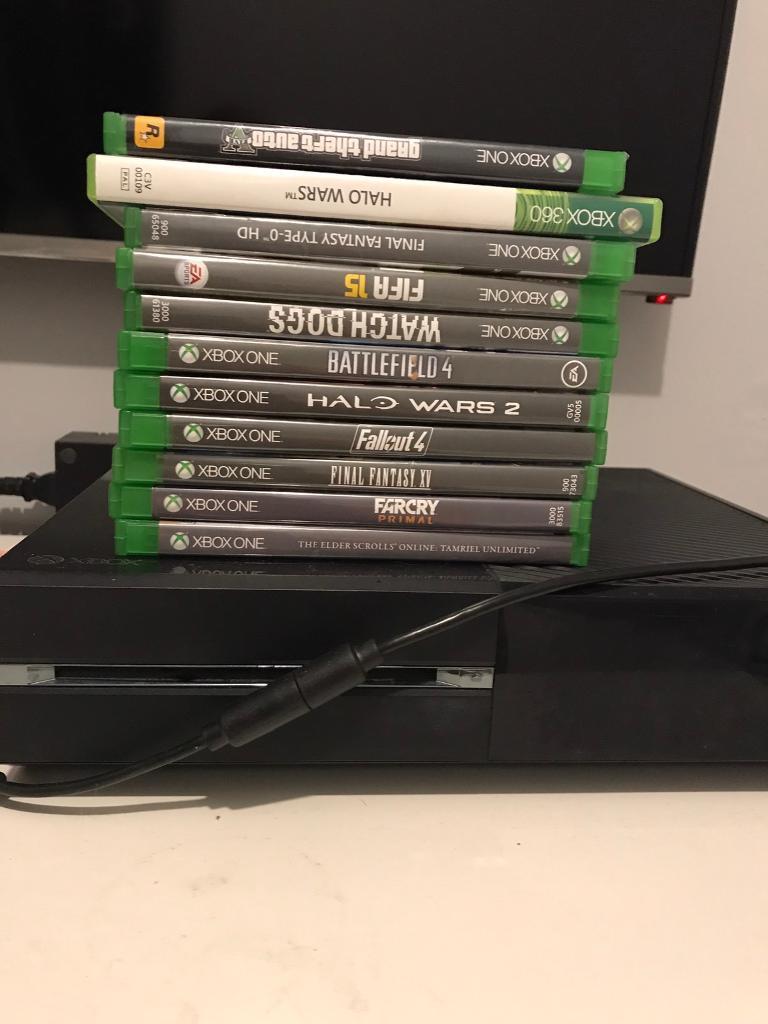 Xbox one + Kinect + 11 games in Warrington, Cheshire Gumtree