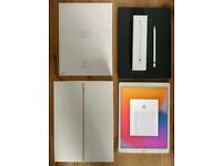 Ipad Pro 12.9 - 32GB in Gold and white / Apple Pencil / Paperlike / Case