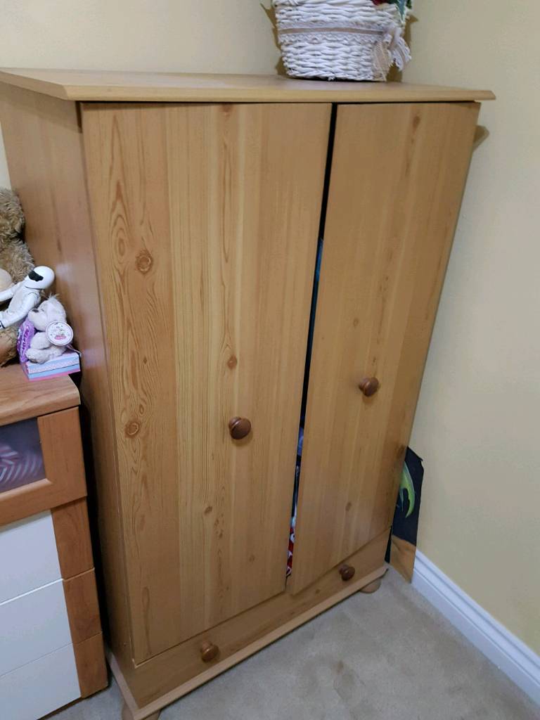 Child S Short Wardrobe And Bedside Drawers In Abbeymead