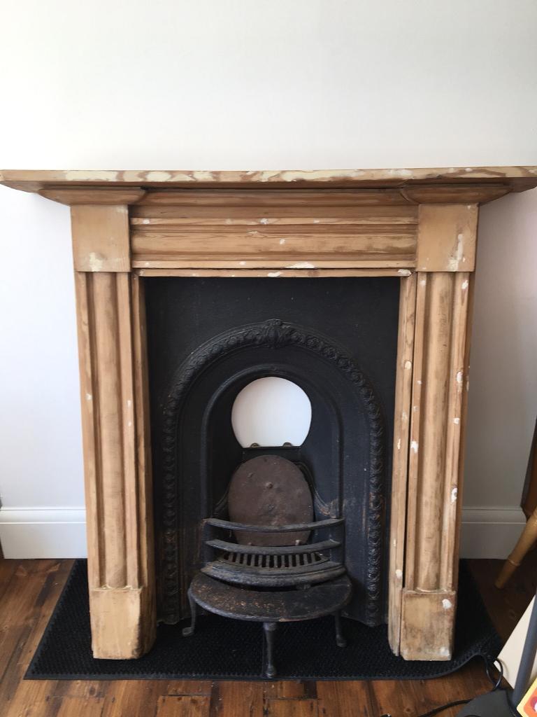 Victorian, fireplace, surround, mantelpiece, cast iron in Surbiton