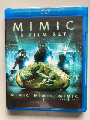 Mimic/Mimic 2/Mimic 3 (Blu-ray Disc, 2012, 2-Disc Set) 3 Film Set!!