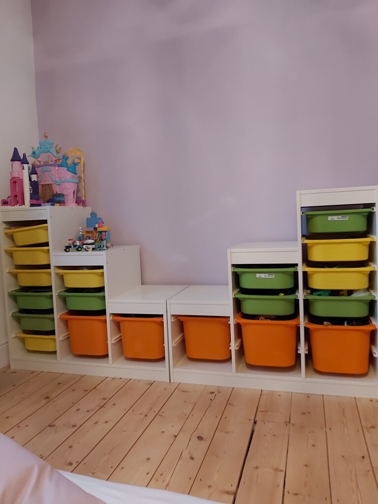 Ikea Trofast storage toy units, children's, nursery furniture in