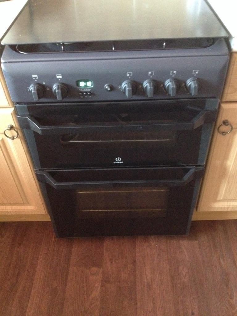 Indesit black gas cooker grill hob in Featherstone, West Yorkshire Gumtree