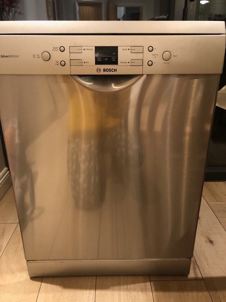 Bosch silver edition freestanding dishwasher in perfect working order