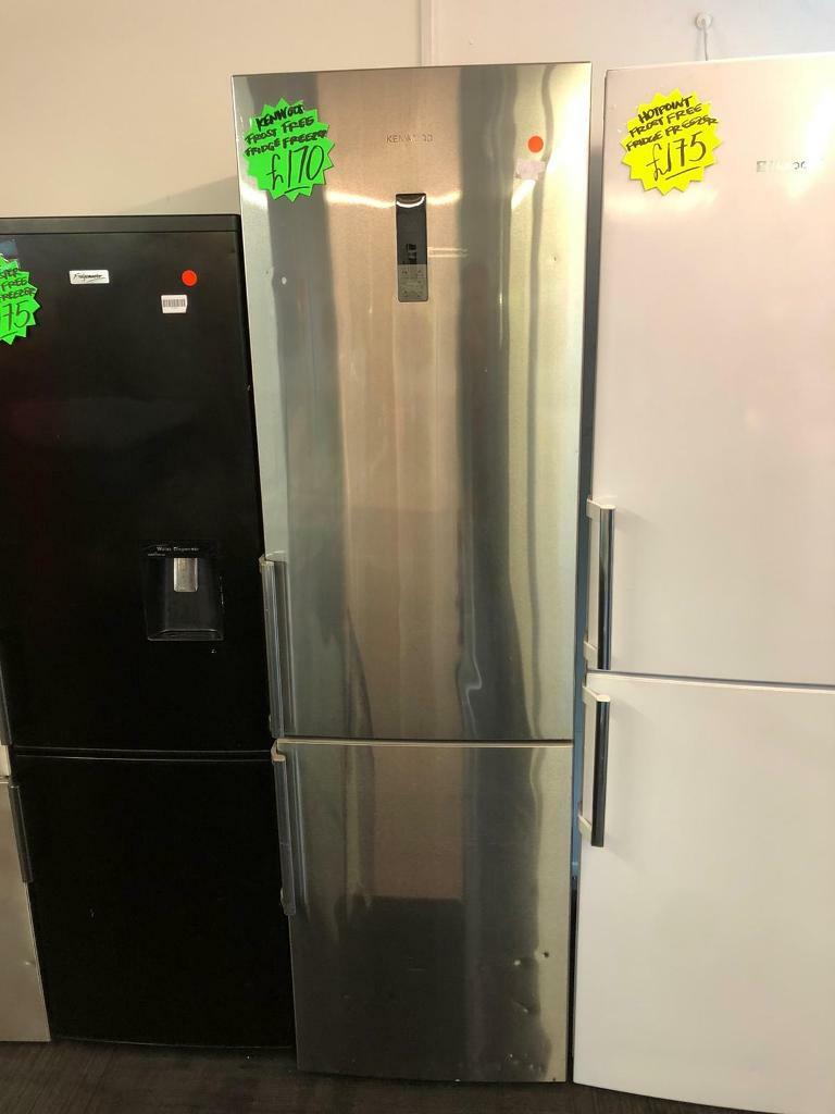 Kenwood silver fridge freezer in Leeds, West Yorkshire Gumtree