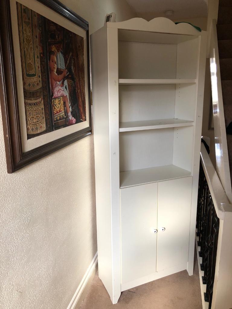 Beautiful White Wardrobe Cupboard For A Little Girls Room In