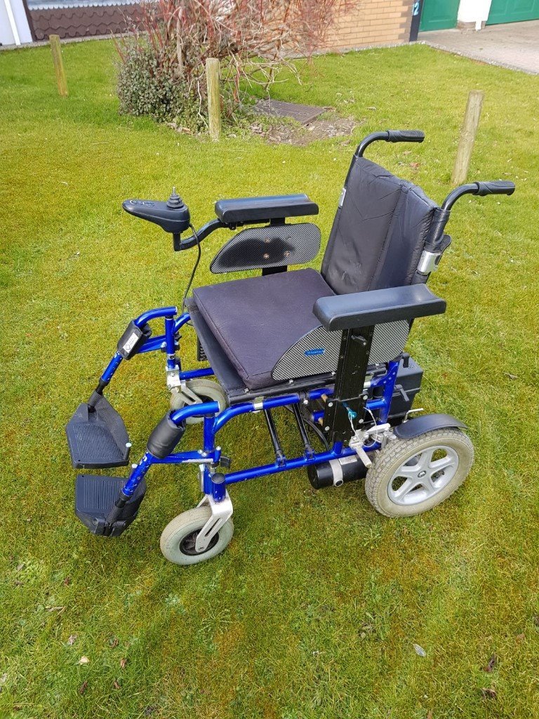 Electric Wheelchair, Enigma Wheeltech, Blue in Bristol