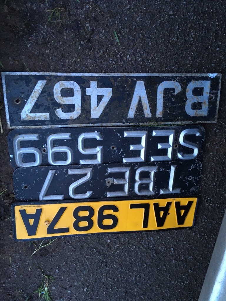 Vintage number plates in Netherfield, Nottinghamshire Gumtree