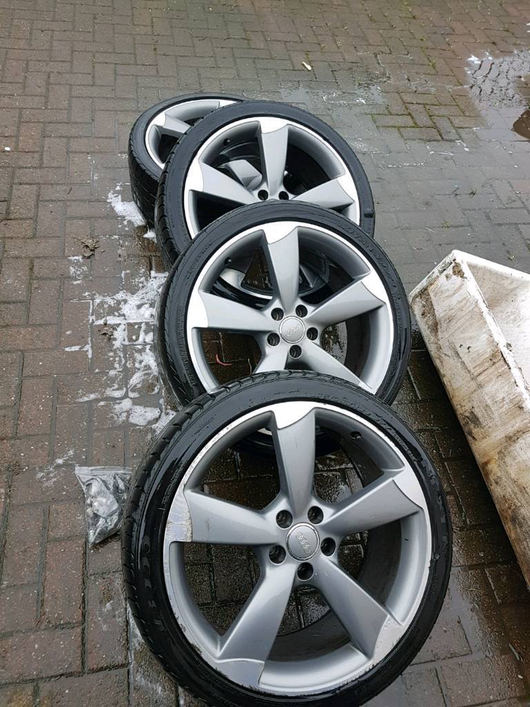 Audi rotor alloys alloy wheels genuine 20inch 20" in East End