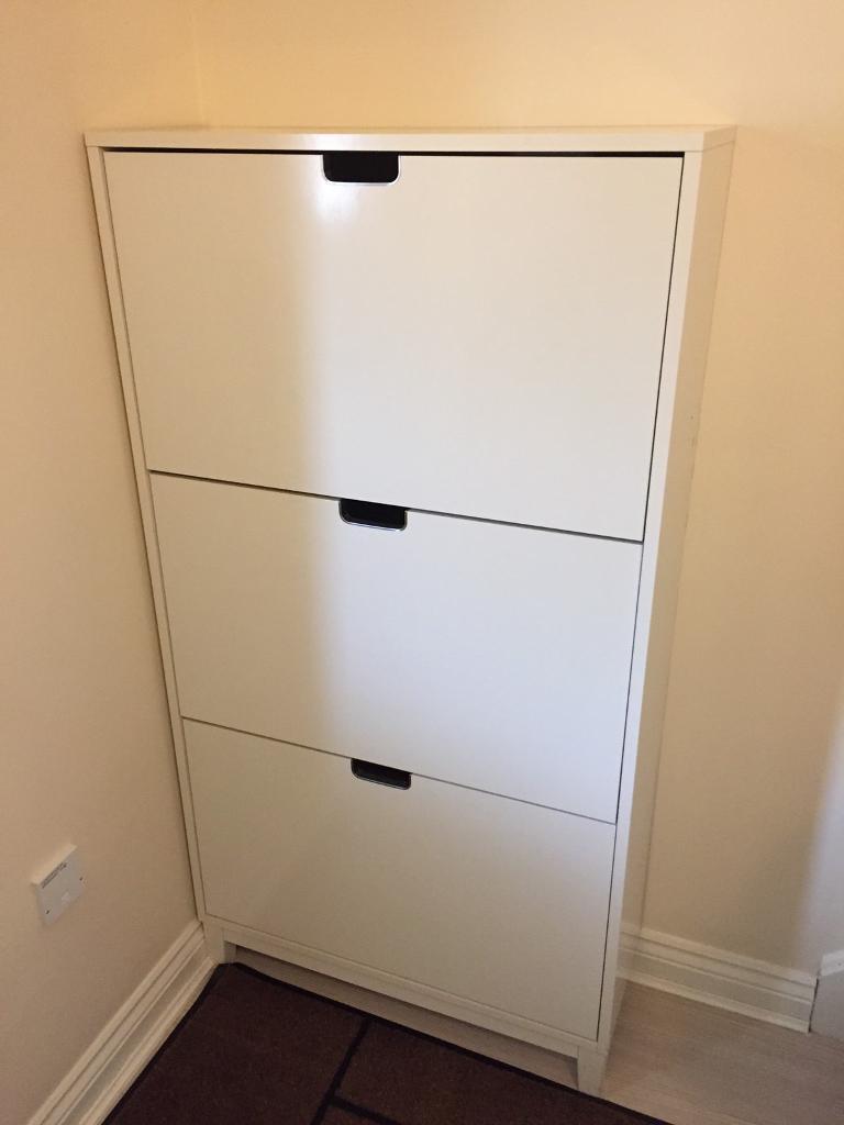  IKEA Stall shoe cabinet  with 3 compartments in 