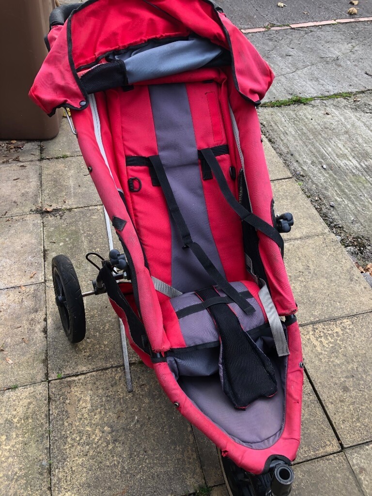 Phil and Ted v1 Pram off road buggy Red running pram in Salford