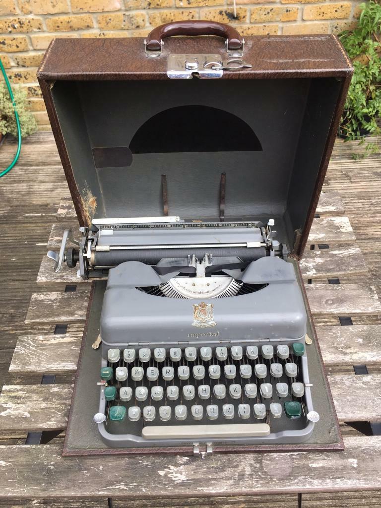 Vintage Imperial Typewriter 1950s in Brockley, London Gumtree