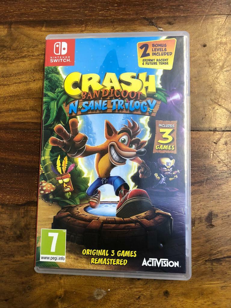 Crash Bandicoot N Sane Trilogy, Nintendo Switch in Oakwood, West
