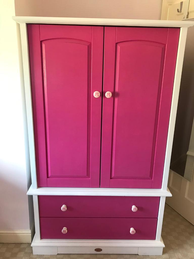 Boori Country Collection Nursery Furniture Wardrobe With Drawers Up