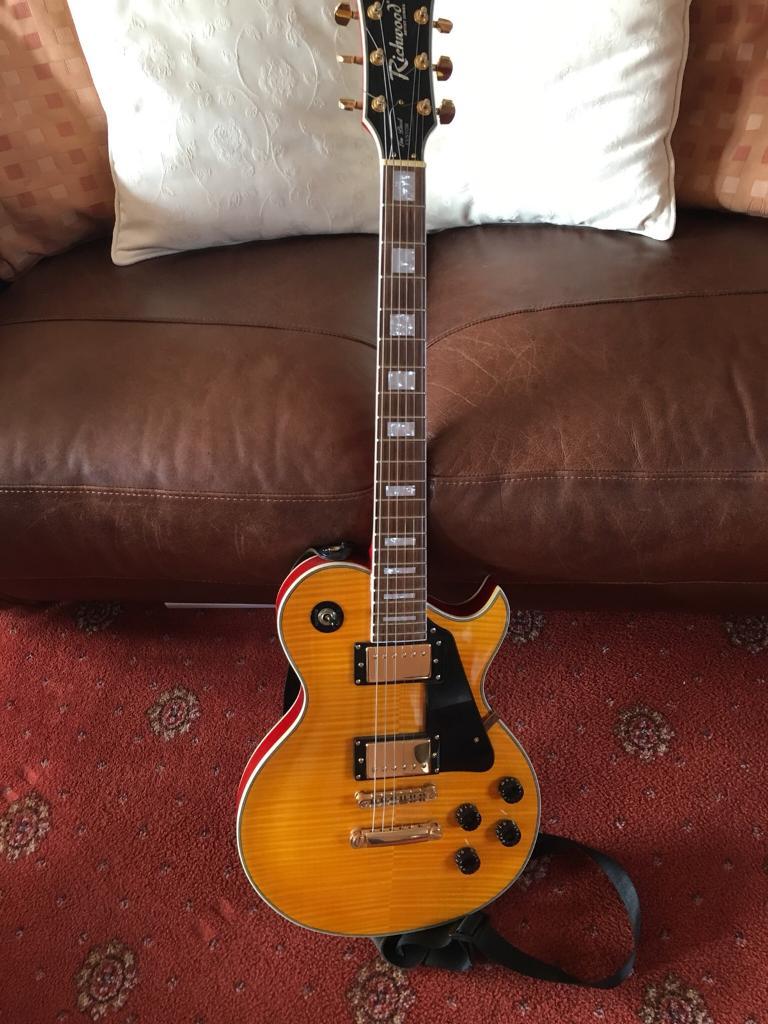 Richwood Artist series les paul in Branston, Staffordshire Gumtree
