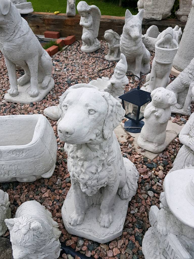 Concrete Garden Ornament Dogs in Saintfield, County Down Gumtree