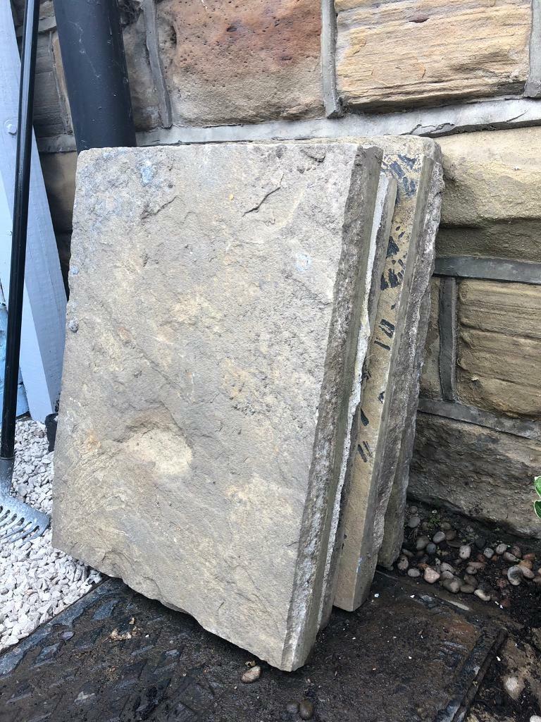 YORKSHIRE STONE FLAGS 18in x 25in (4 flags) in Woodlesford, West