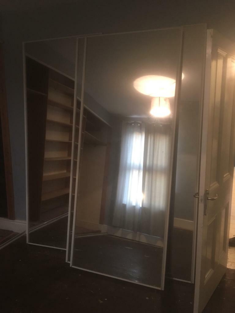 Mirror Sliding Wardrobe Doors In Wombourne West Midlands