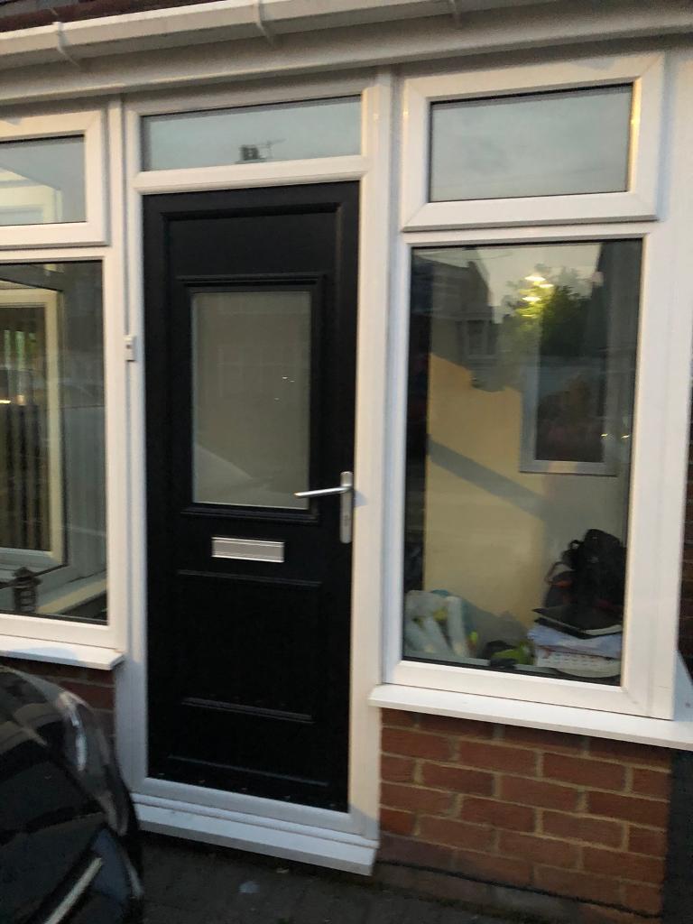 Black upvc door for sale in Whitley Bay, Tyne and Wear Gumtree