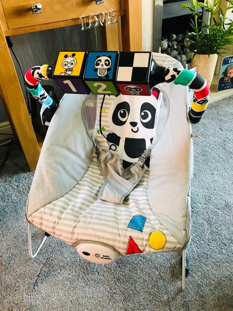 Baby Einstein bouncer vibrating baby chair in Middleton, Manchester