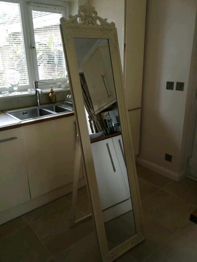 Full length cream mirror in Shrewton, Wiltshire Gumtree