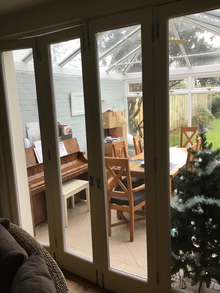 Solid wood and double glazed internal bifold doors | in ...