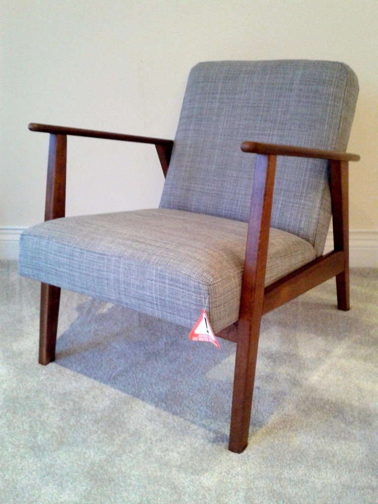 Ikea Ekenaset Retro Mid Century Chair Grey Brand New in Bognor